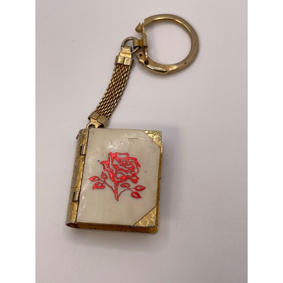 Vintage Perfume Box Keychain - Picture 1 of 11